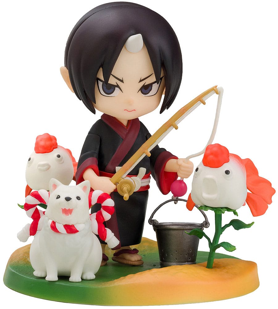 Hozuki no Reitetsu Hakotoniwa PVC Statue Hozuki & Shiro 11 cm Prizefiguren Yokina