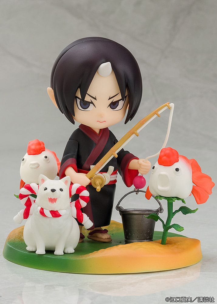 Hozuki no Reitetsu Hakotoniwa PVC Statue Hozuki & Shiro 11 cm Prizefiguren Yokina