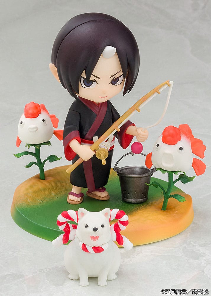 Hozuki no Reitetsu Hakotoniwa PVC Statue Hozuki & Shiro 11 cm Prizefiguren Yokina