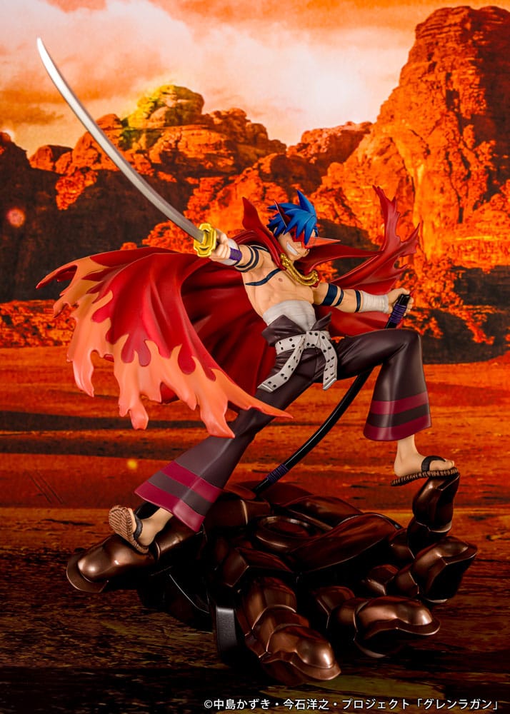 Tengen Toppa Gurren Lagann PVC Statue Kamina & Gurren 27 cm Prizefiguren Yokina
