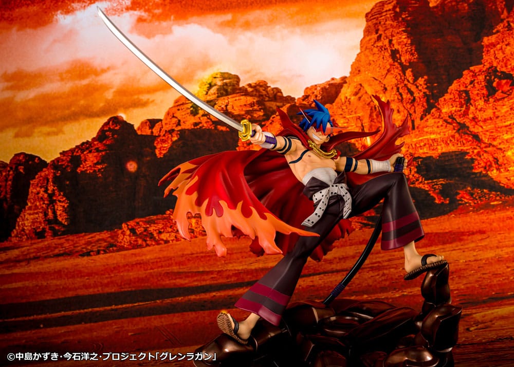 Tengen Toppa Gurren Lagann PVC Statue Kamina & Gurren 27 cm Prizefiguren Yokina