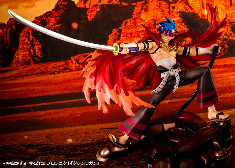Tengen Toppa Gurren Lagann PVC Statue Kamina & Gurren 27 cm Prizefiguren Yokina