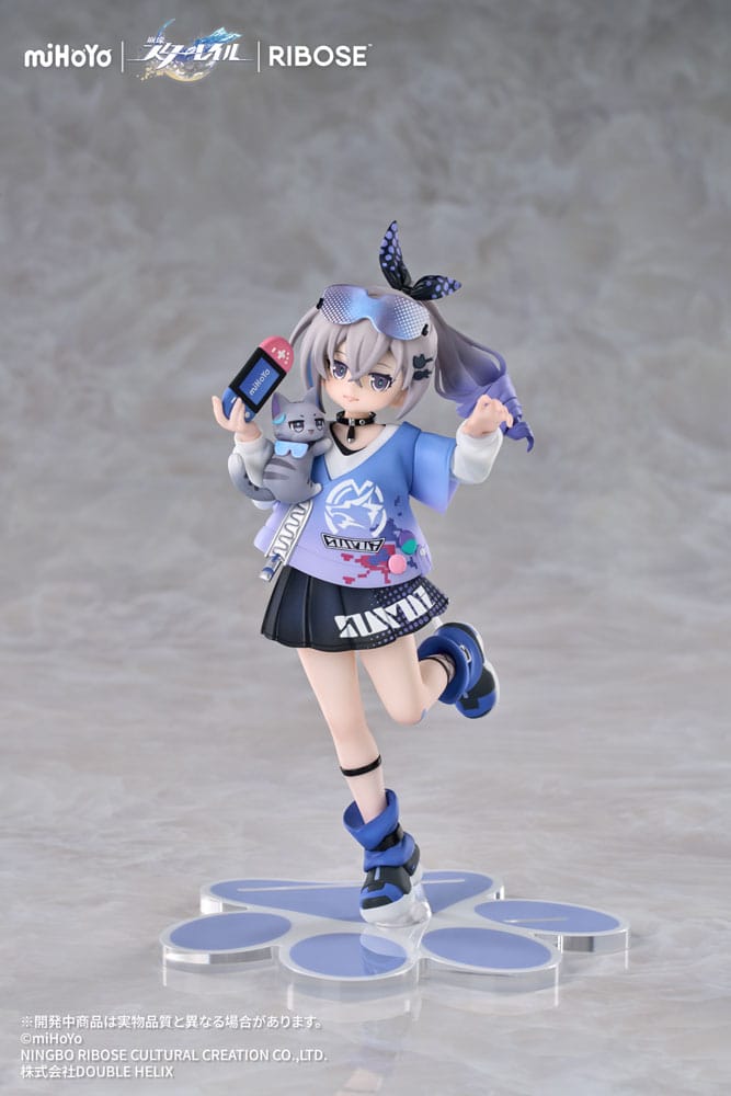 Honkai: Star Rail Rise Up Little Cat Series PVC Statue Silver Wolf Ver. 19 cm Prizefiguren Yokina