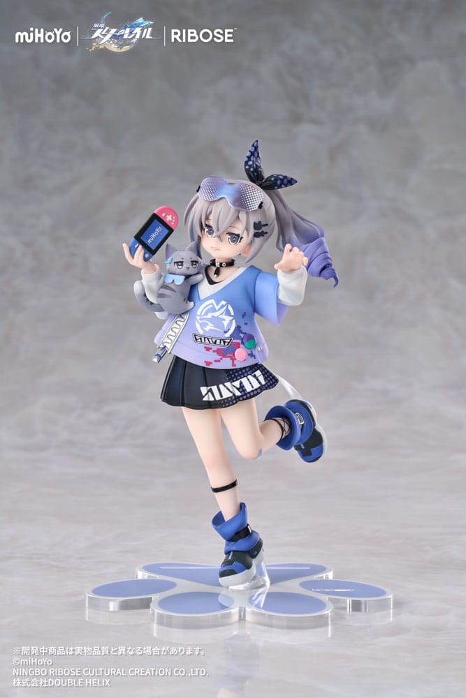 Honkai: Star Rail Rise Up Little Cat Series PVC Statue Silver Wolf Ver. 19 cm Prizefiguren Yokina