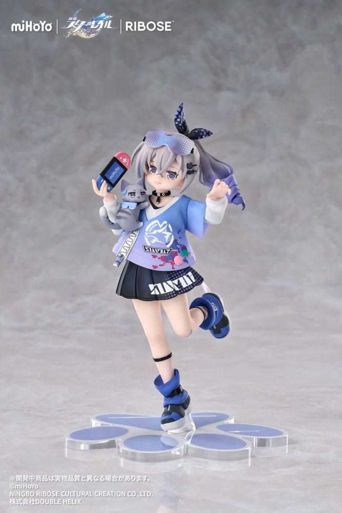 Honkai: Star Rail Rise Up Little Cat Series PVC Statue Silver Wolf Ver. 19 cm Prizefiguren Yokina