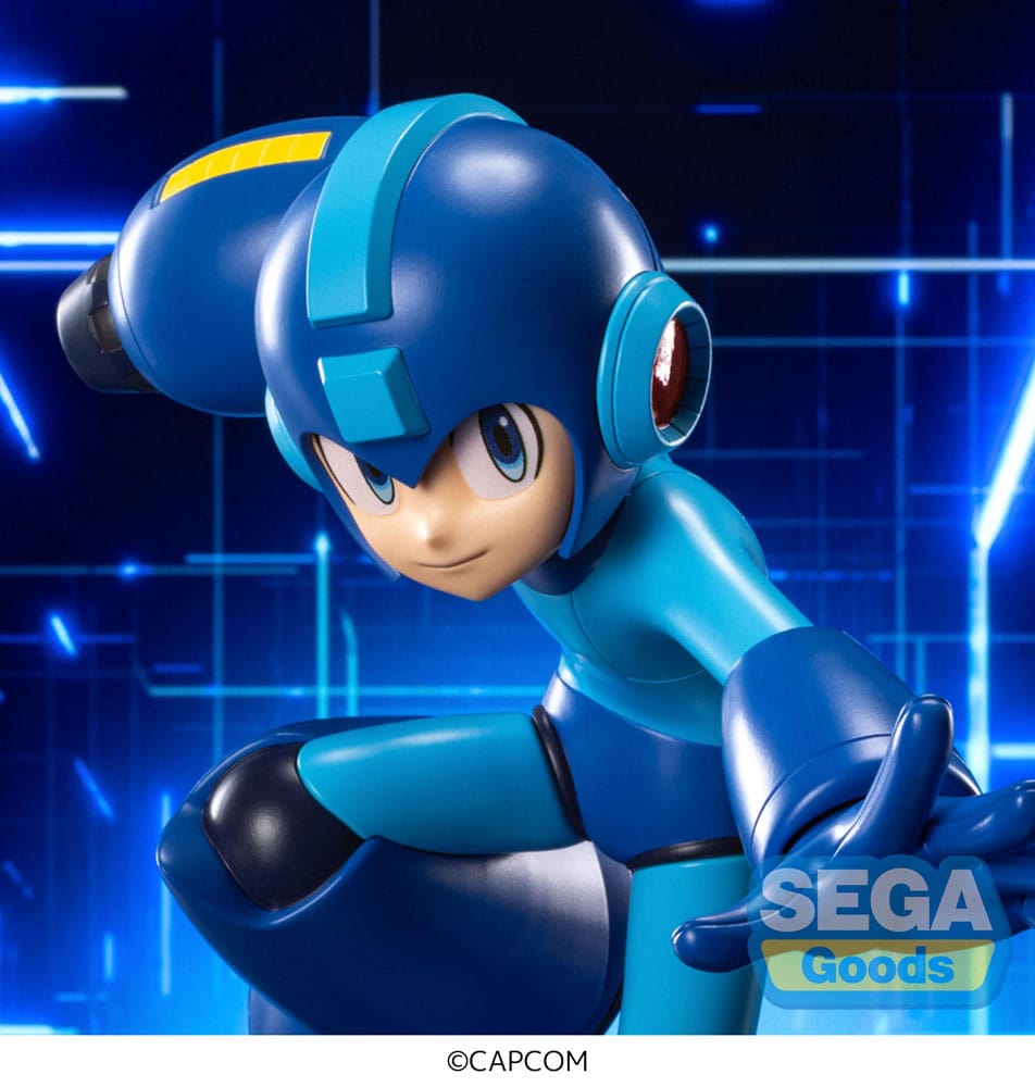 Mega Man Luminasta PVC Statue Mega Man 19 cm Prizefiguren Yokina