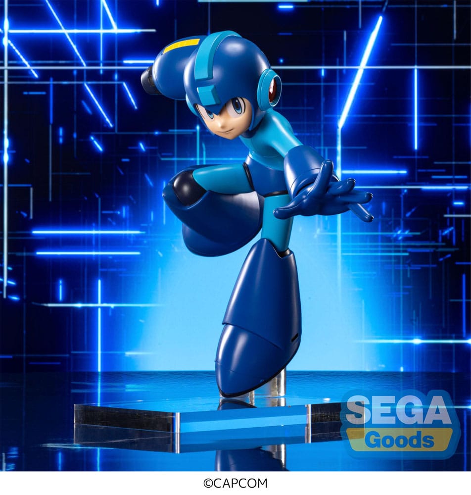 Mega Man Luminasta PVC Statue Mega Man 19 cm Prizefiguren Yokina