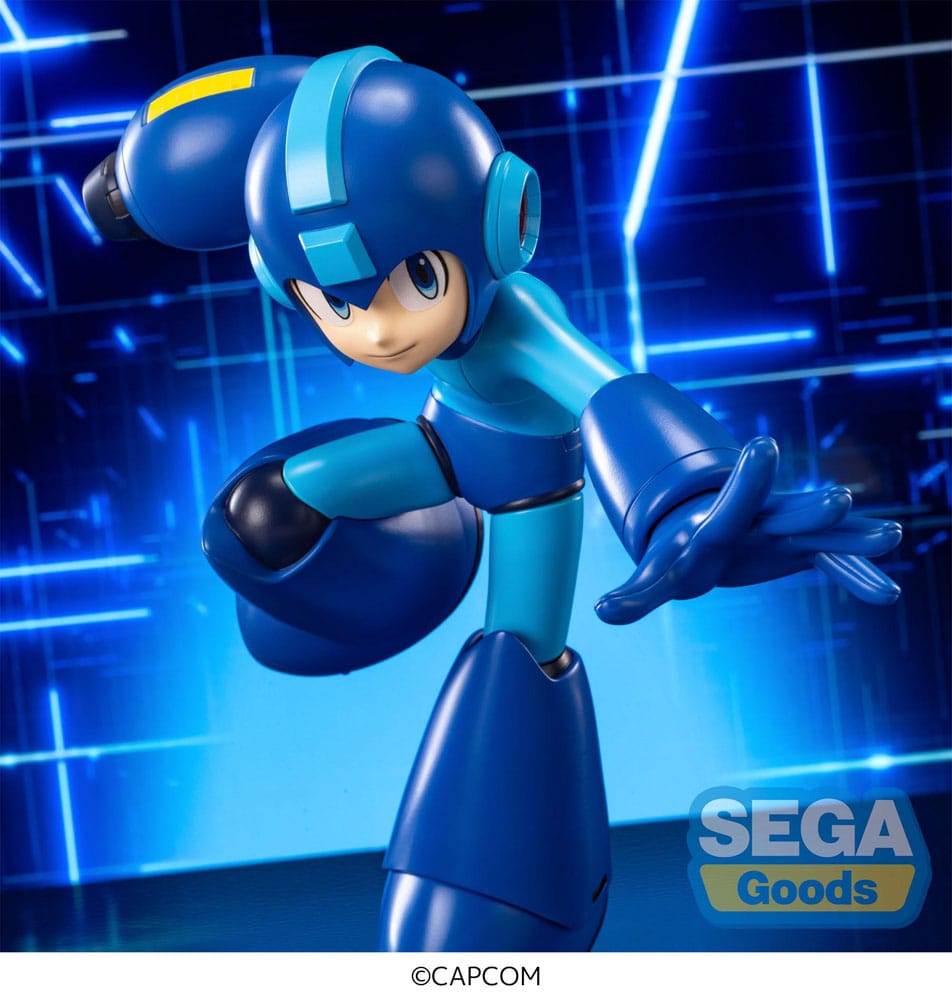 Mega Man Luminasta PVC Statue Mega Man 19 cm Prizefiguren Yokina