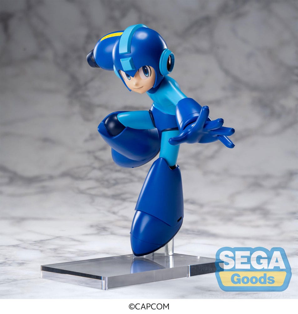 Mega Man Luminasta PVC Statue Mega Man 19 cm Prizefiguren Yokina