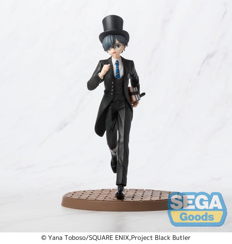 Black Butler: Boarding School Arc Luminasta PVC Statue Ciel Phantomhive 22 cm Prizefiguren Yokina