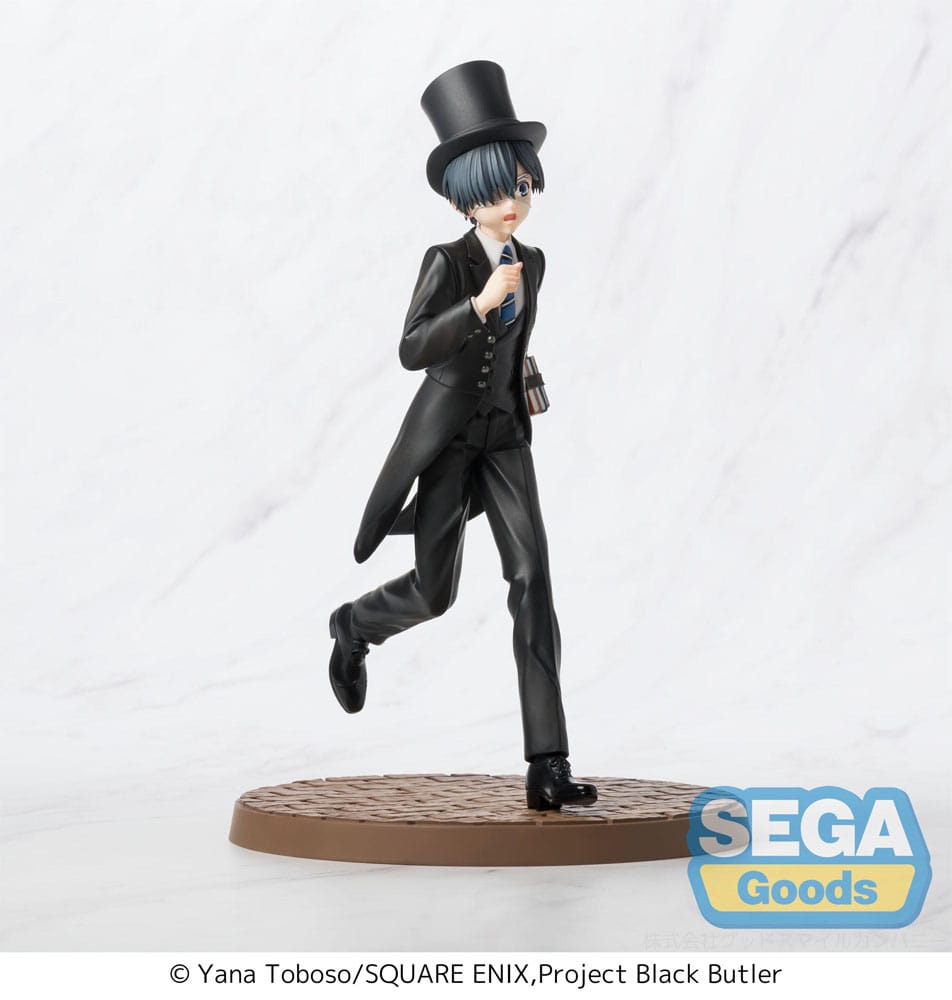 Black Butler: Boarding School Arc Luminasta PVC Statue Ciel Phantomhive 22 cm Prizefiguren Yokina