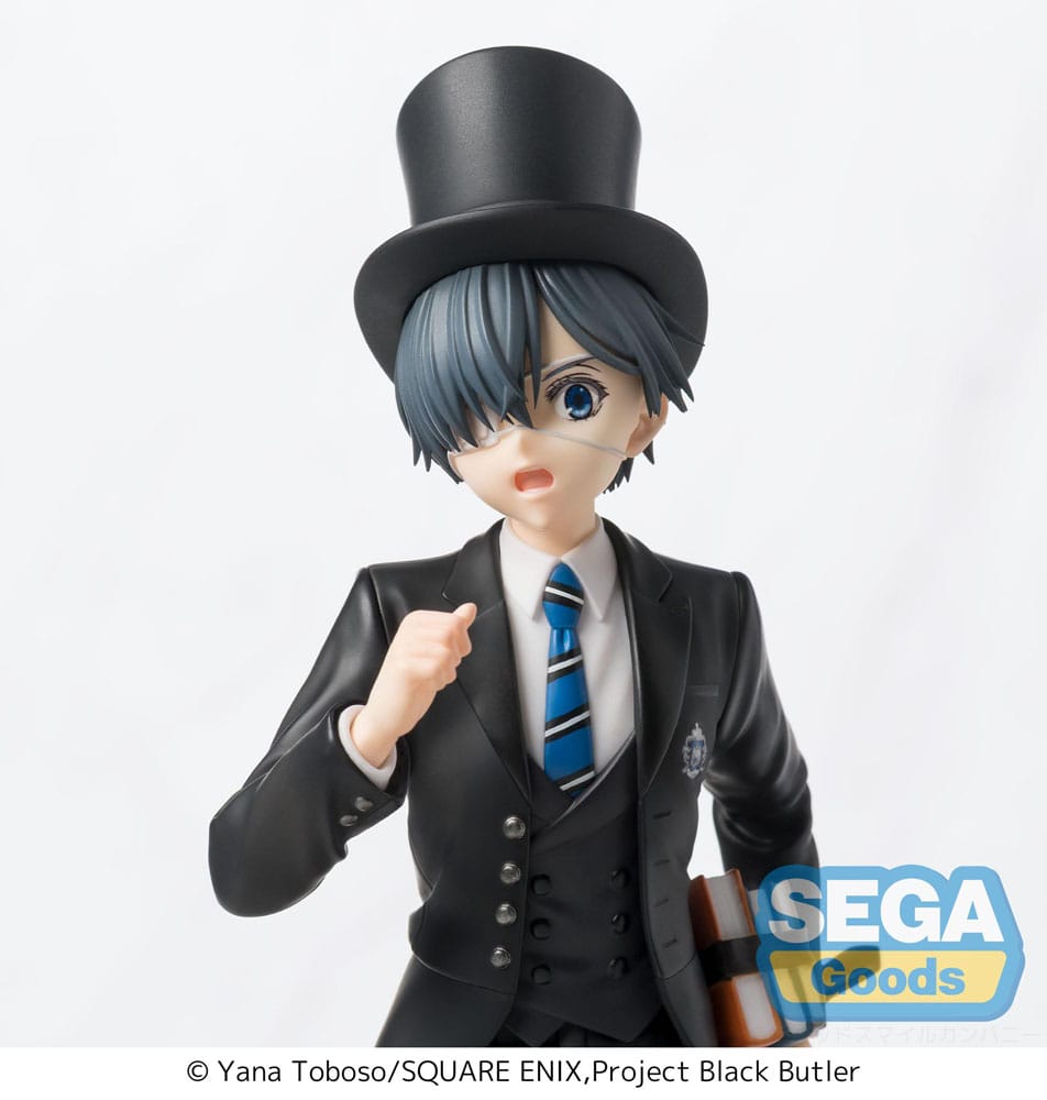 Black Butler: Boarding School Arc Luminasta PVC Statue Ciel Phantomhive 22 cm Prizefiguren Yokina