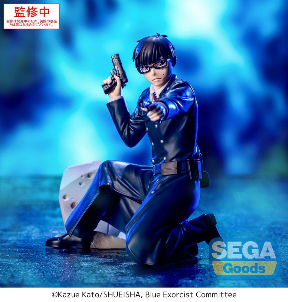 Blue Exorcist Shimane Illuminati Saga Xross Link PVC Statue Yukio Okumura 14 cm Prizefiguren Yokina