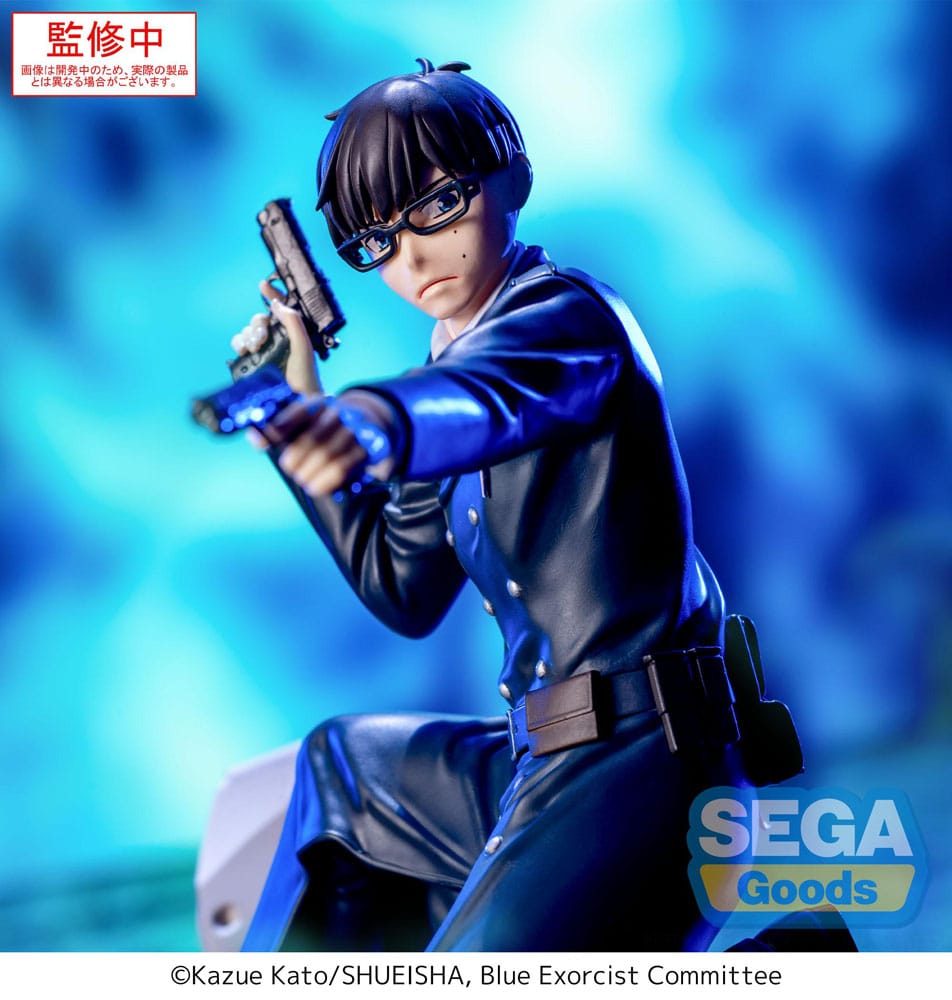 Blue Exorcist Shimane Illuminati Saga Xross Link PVC Statue Yukio Okumura 14 cm Prizefiguren Yokina