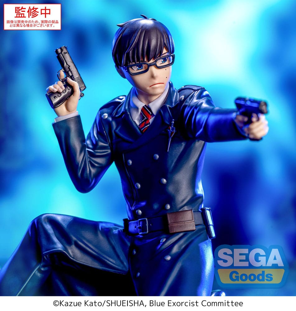Blue Exorcist Shimane Illuminati Saga Xross Link PVC Statue Yukio Okumura 14 cm Prizefiguren Yokina
