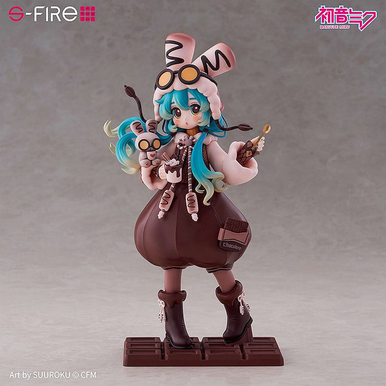 Character Vocal Series 01: Hatsune Miku PVC Statue Hatsune Miku Marshmallow Hot Cocoa 22 cm Prizefiguren Yokina