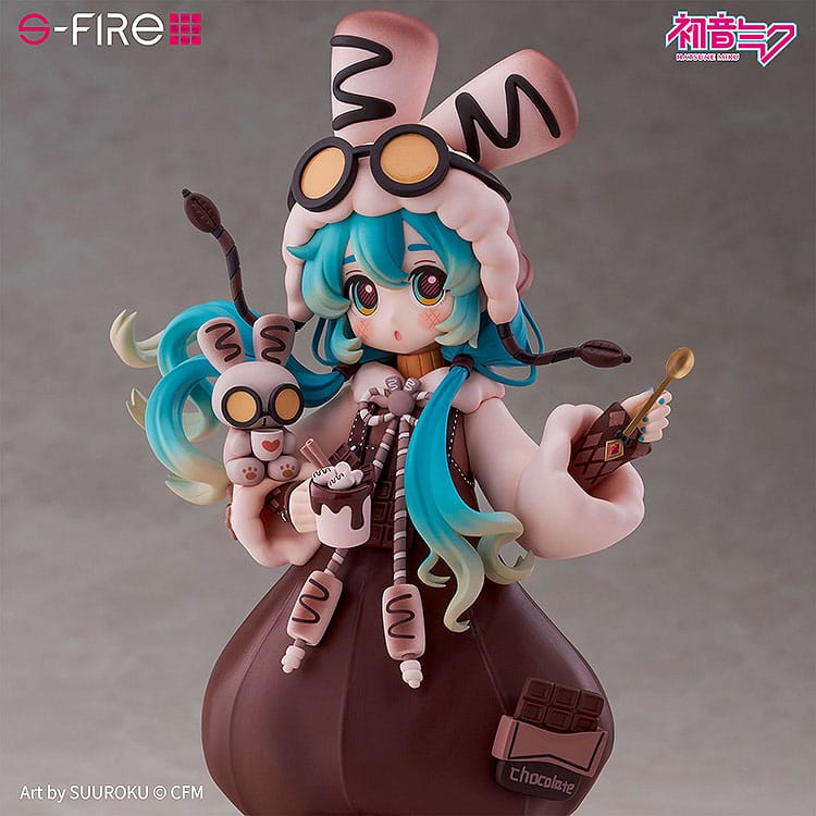 Character Vocal Series 01: Hatsune Miku PVC Statue Hatsune Miku Marshmallow Hot Cocoa 22 cm Prizefiguren Yokina