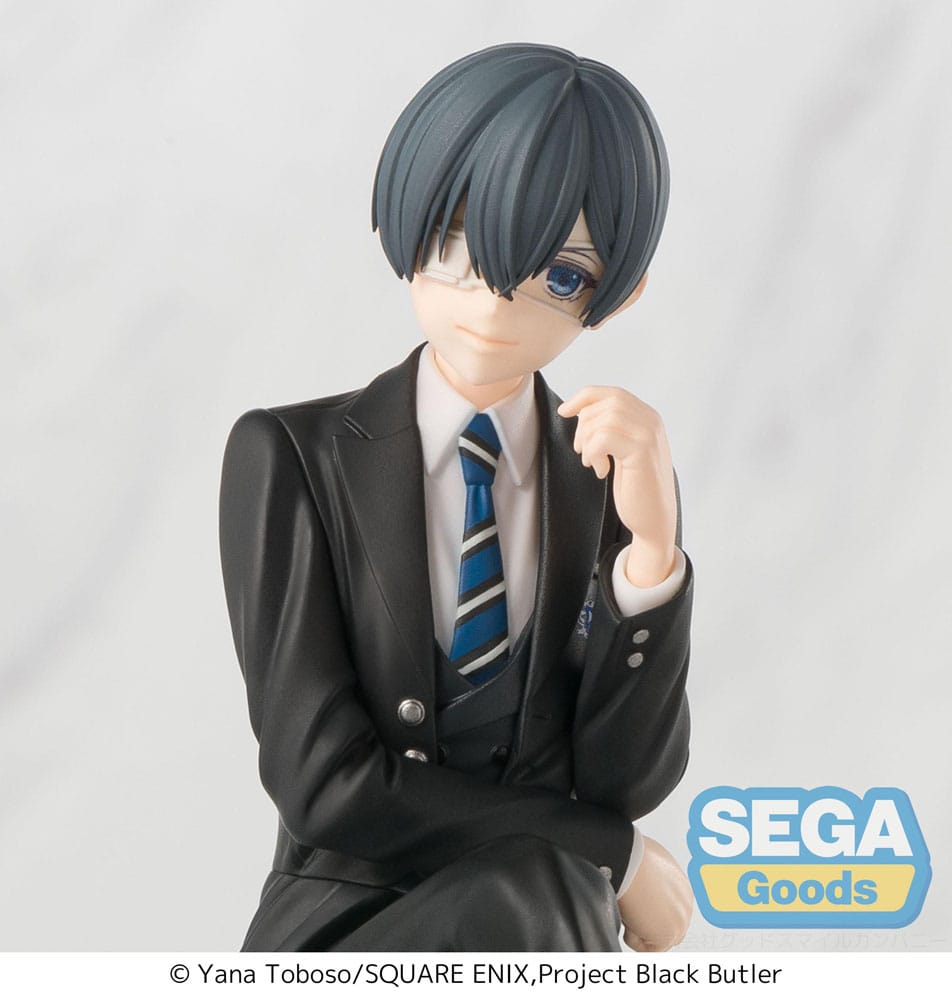 Black Butler: Boarding School Arc PM Perching PVC Statue Ciel Phantomhive 14 cm Prizefiguren Yokina