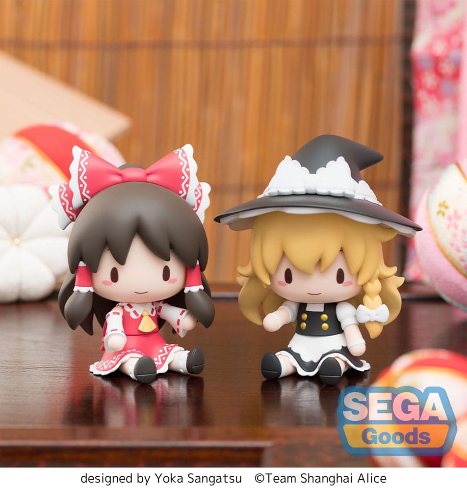 Touhou Project Fuwa Petit Chibi Figur Reimu Hakurei 8 cm Minifiguren Yokina