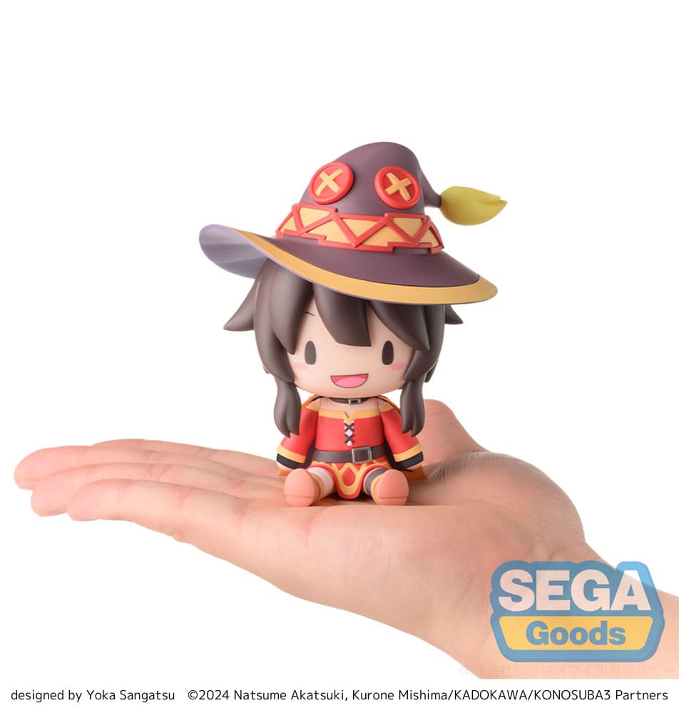 Konosuba God´s blessing on this wonderful world! 3 Fuwa Petit Chibi Figur Megumin 10 cm Minifiguren Yokina