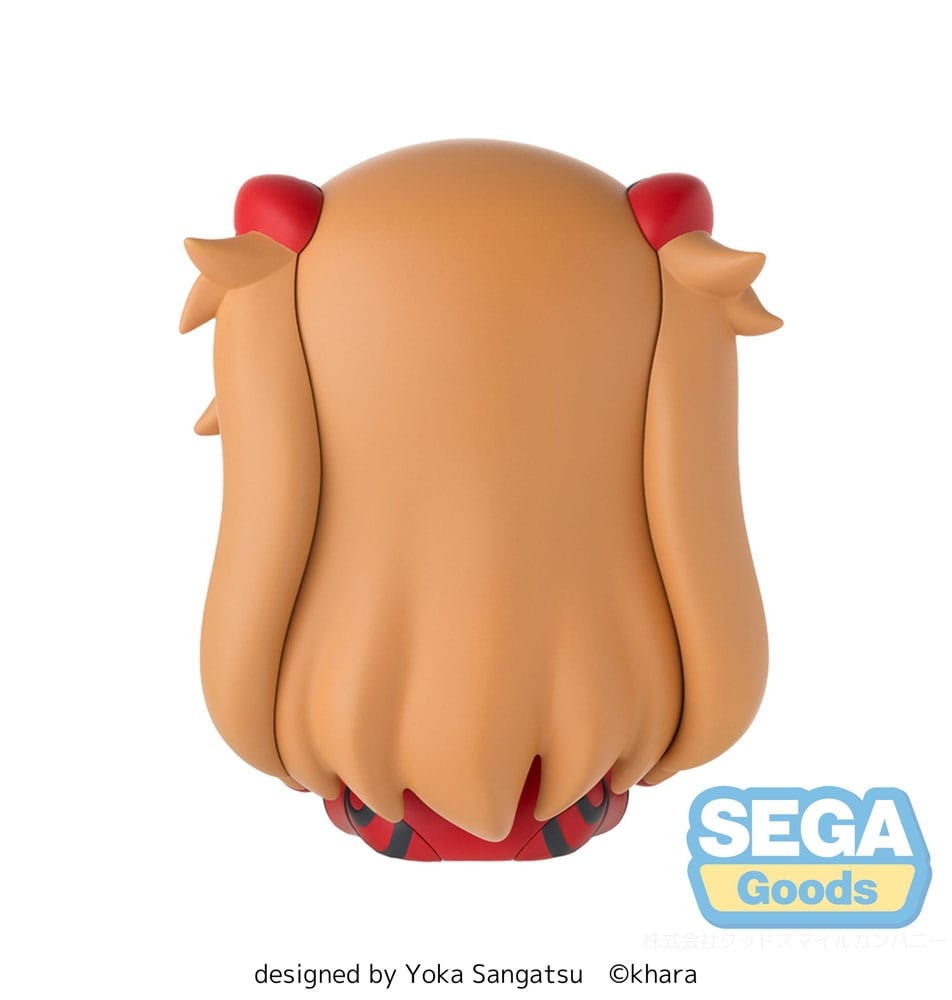 Evangelion: New Theatrical Edition Fuwa Petit Chibi Figur Asuka Plug Suit 8 cm Minifiguren Yokina