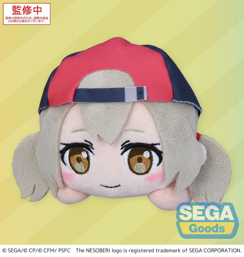 COLORFUL STAGE! The Movie: A Miku Who Can't Sing Nesoberi Lay-Down Plüschfigur Azusawa Kohane 16 cm Plüschtier Yokina