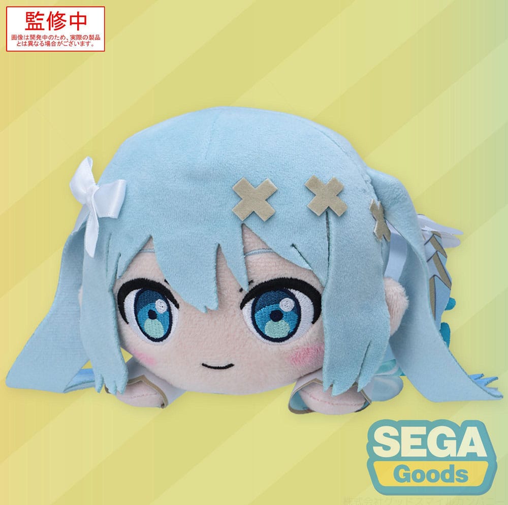 COLORFUL STAGE! The Movie: A Miku Who Can't Sing Nesoberi Lay-Down Plüschfigur Hatsune Miku Unshuttered Sekai 16 cm Plüschtier Yokina