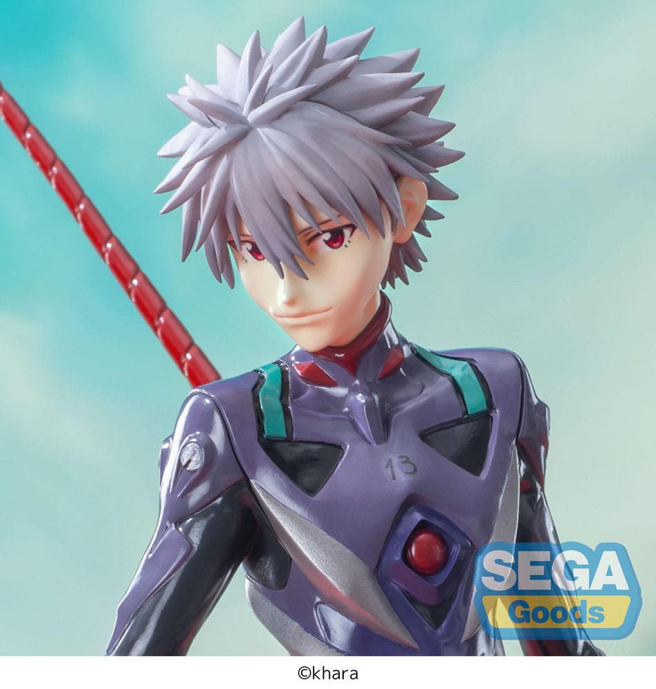 Evangelion: 3.0+1.0 Thrice Upon a Time Luminasta PVC Statue Kaworu Nagisa x Spear of Longinus 21 cm Prizefiguren Yokina