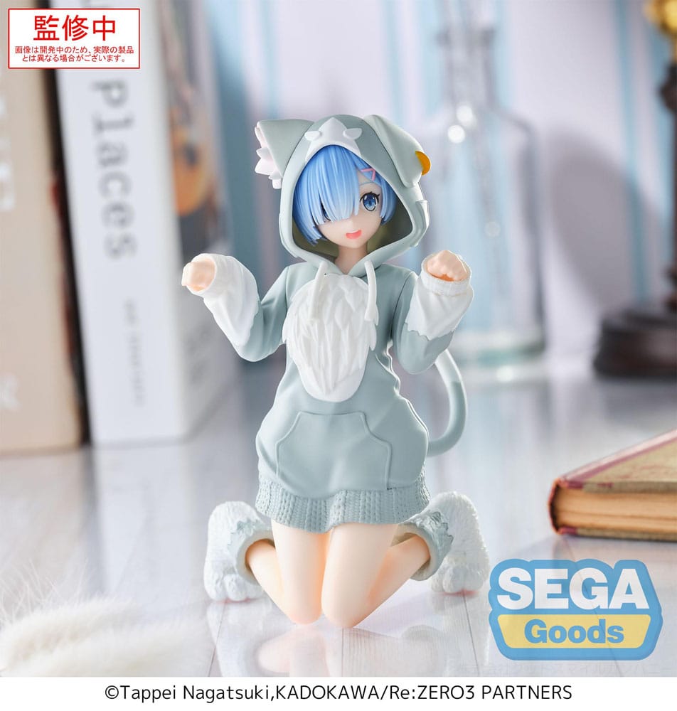 Re:Zero Starting Life in Another World Yumemirize PVC Statue Rem Mofumofu Pack 11 cm Prizefiguren Yokina
