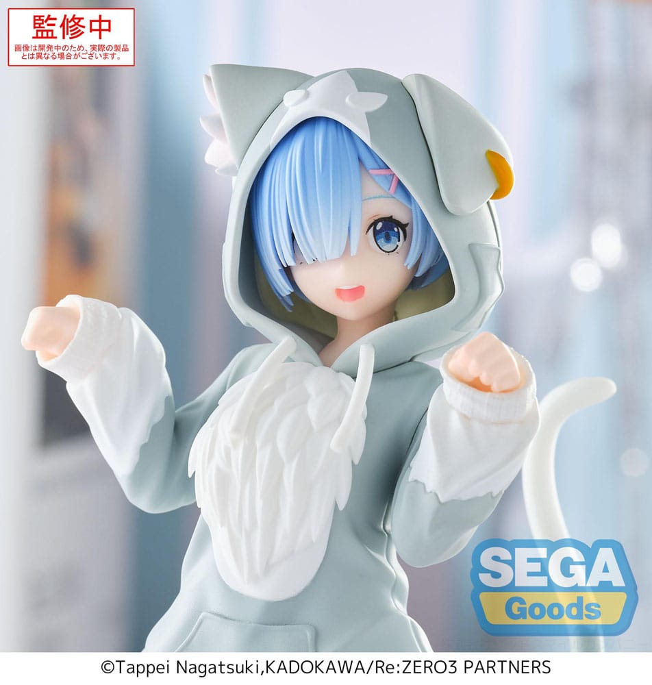 Re:Zero Starting Life in Another World Yumemirize PVC Statue Rem Mofumofu Pack 11 cm Prizefiguren Yokina
