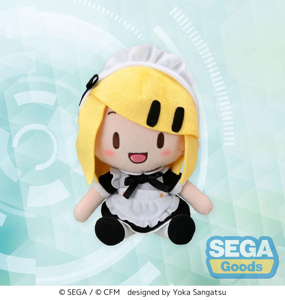 Hatsune Miku: Project DIVA Arcade Future Tone Fuwa Petit Plüschfigur Kagamine Rin Maid Ver. (EX) 16 cm Plüschtier Yokina