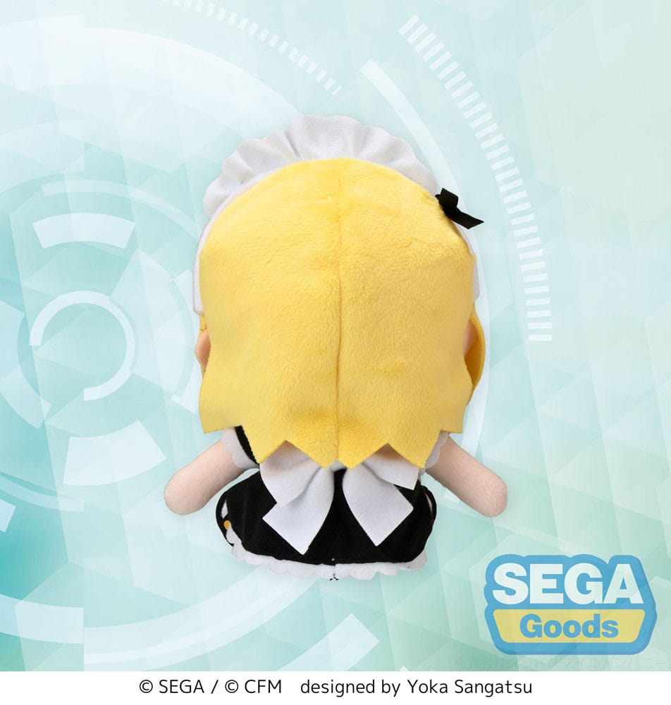 Hatsune Miku: Project DIVA Arcade Future Tone Fuwa Petit Plüschfigur Kagamine Rin Maid Ver. (EX) 16 cm Plüschtier Yokina