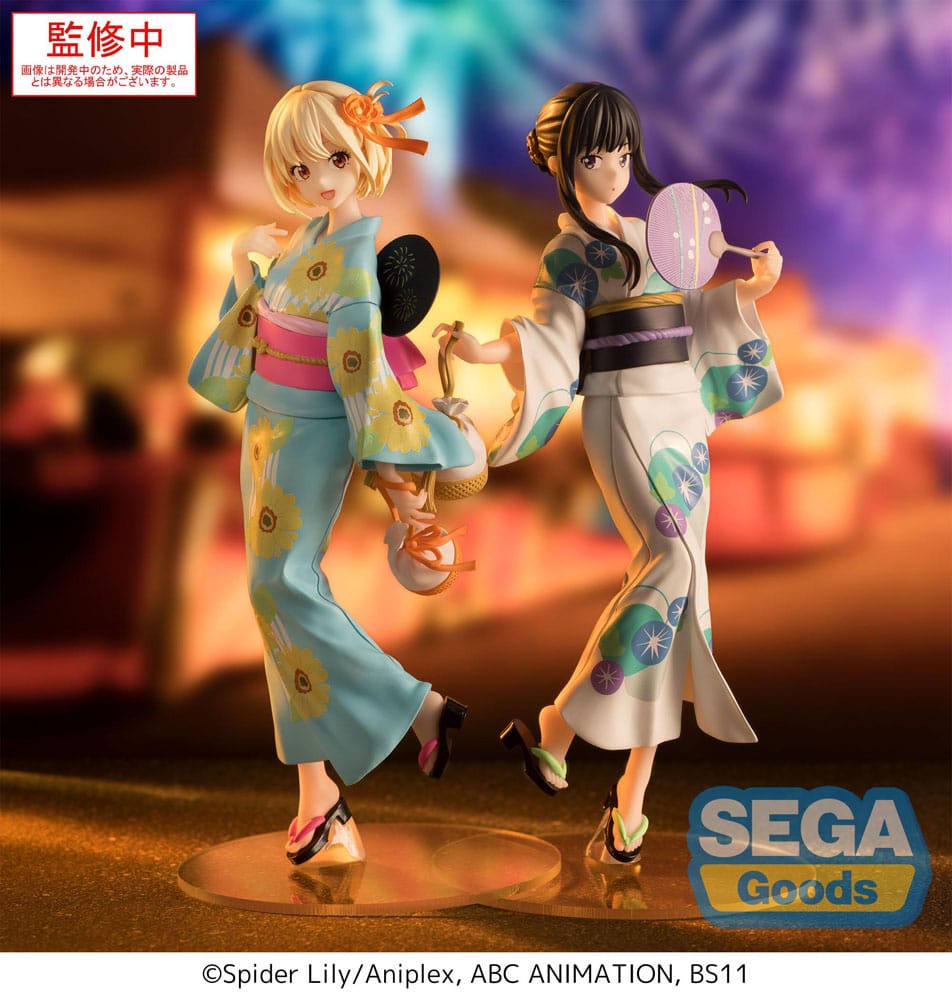 Lycoris Recoil Luminasta PVC Statue Chisato Nishikigi Festival in Yukata 19 cm Prizefiguren Yokina