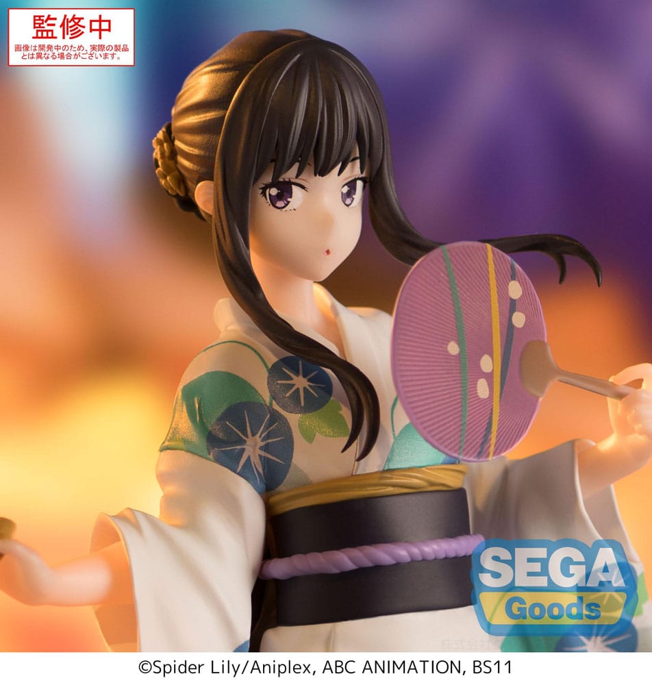 Lycoris Recoil Luminasta PVC Statue Takina Inoue Festival in Yukata 19 cm Prizefiguren Yokina
