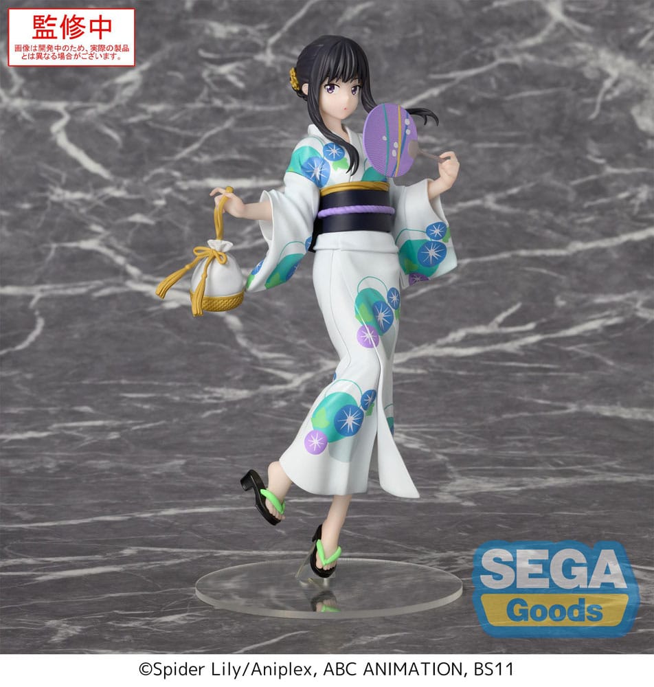 Lycoris Recoil Luminasta PVC Statue Takina Inoue Festival in Yukata 19 cm Prizefiguren Yokina
