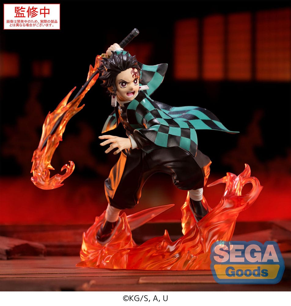 Demon Slayer: Kimetsu no Yaiba Xross Link Anime PVC Statue Tanjiro Kamado 15 cm Prizefiguren Yokina