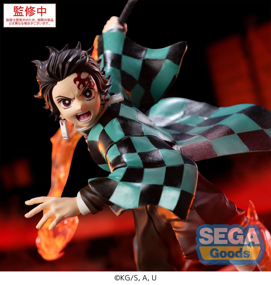 Demon Slayer: Kimetsu no Yaiba Xross Link Anime PVC Statue Tanjiro Kamado 15 cm Prizefiguren Yokina