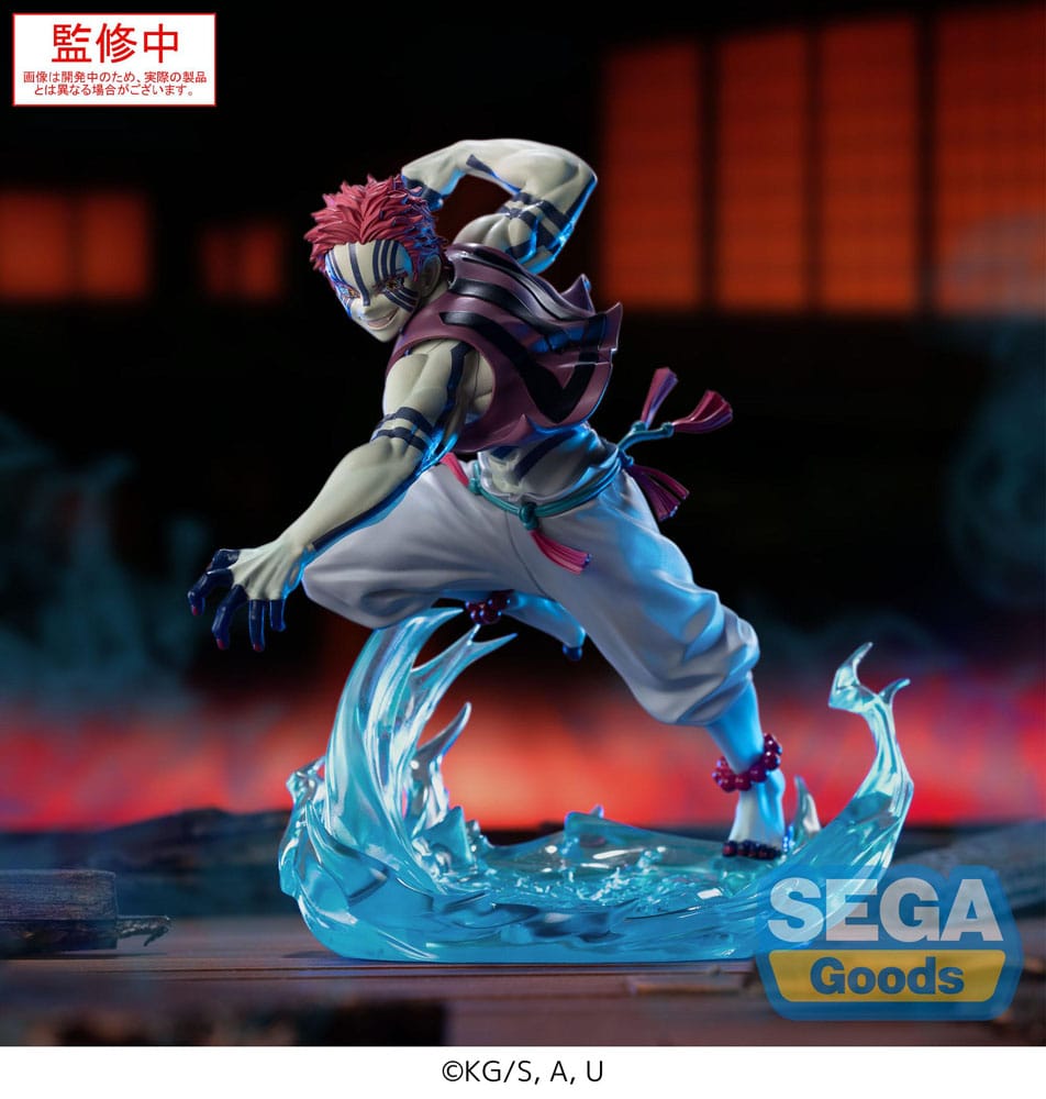 Demon Slayer: Kimetsu no Yaiba Xross Link Anime PVC Statue Akaza 14 cm Prizefiguren Yokina
