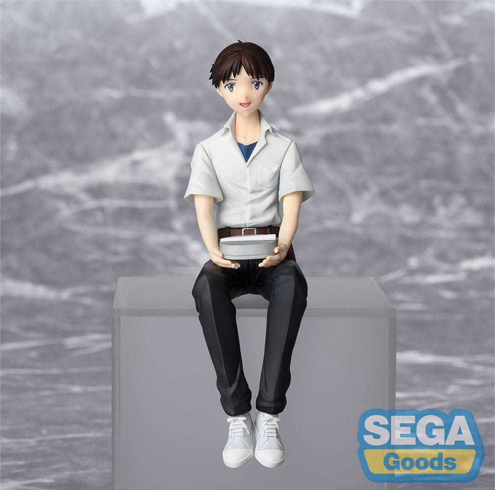 Rebuild of Evangelion PM Perching PVC Statue Shinji Ikari Evangelion New Theatrical Edition 14 cm Prizefiguren Yokina