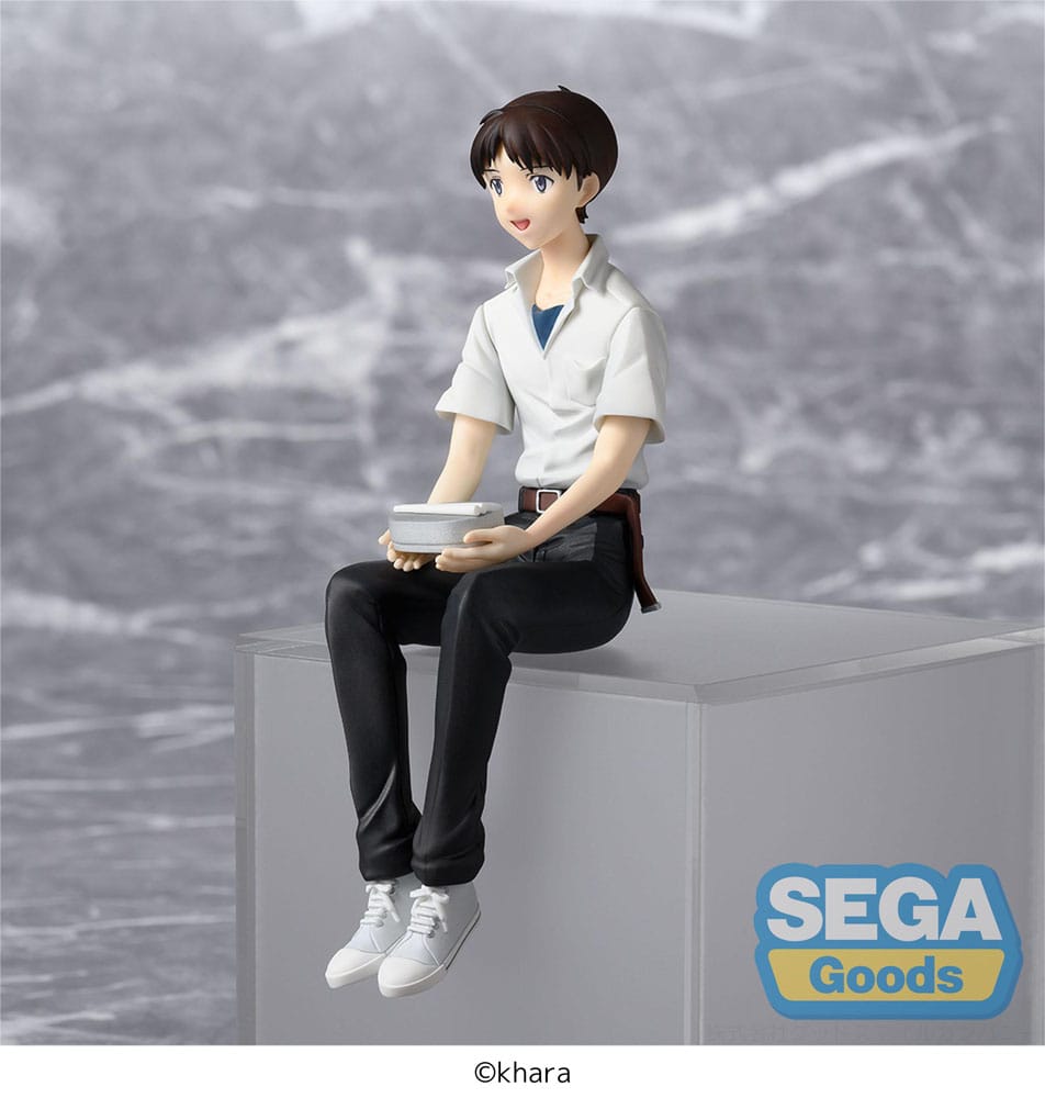 Rebuild of Evangelion PM Perching PVC Statue Shinji Ikari Evangelion New Theatrical Edition 14 cm Prizefiguren Yokina