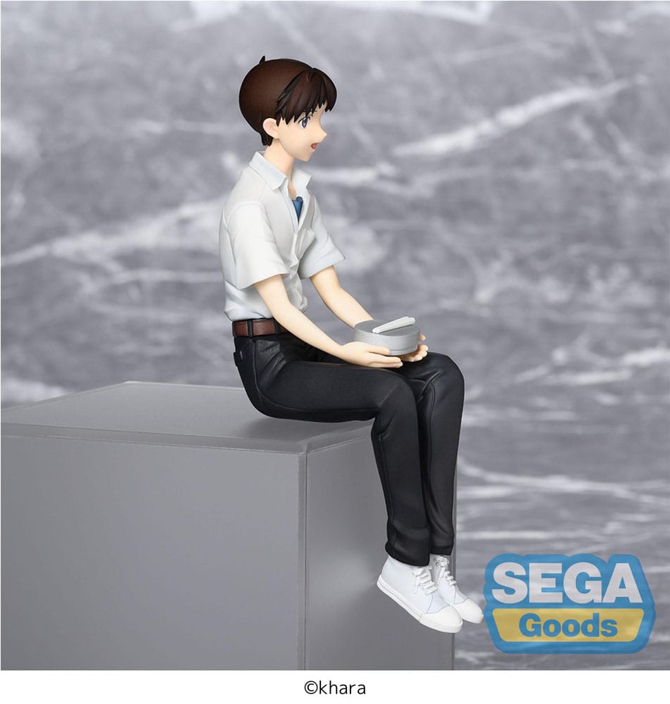 Rebuild of Evangelion PM Perching PVC Statue Shinji Ikari Evangelion New Theatrical Edition 14 cm Prizefiguren Yokina