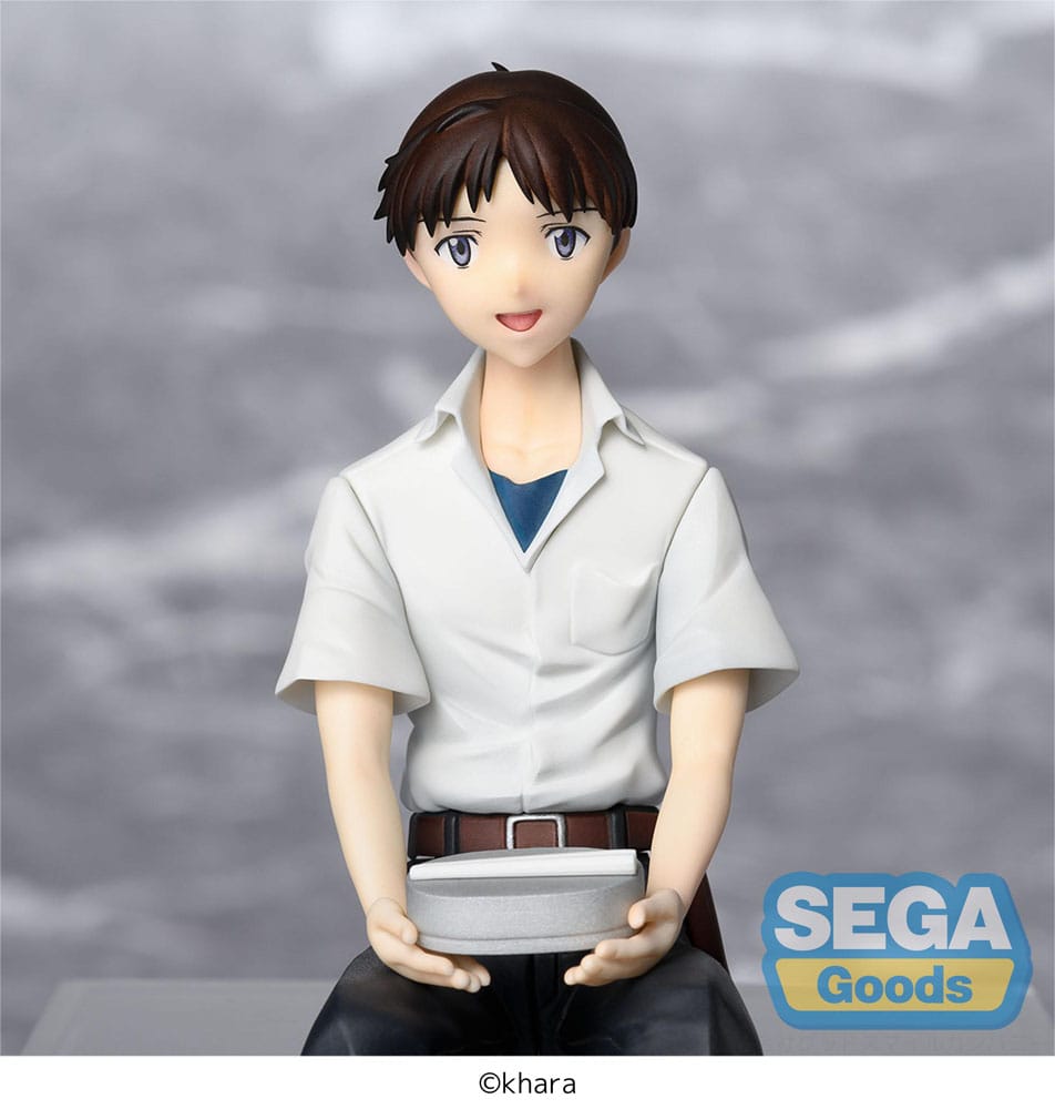 Rebuild of Evangelion PM Perching PVC Statue Shinji Ikari Evangelion New Theatrical Edition 14 cm Prizefiguren Yokina