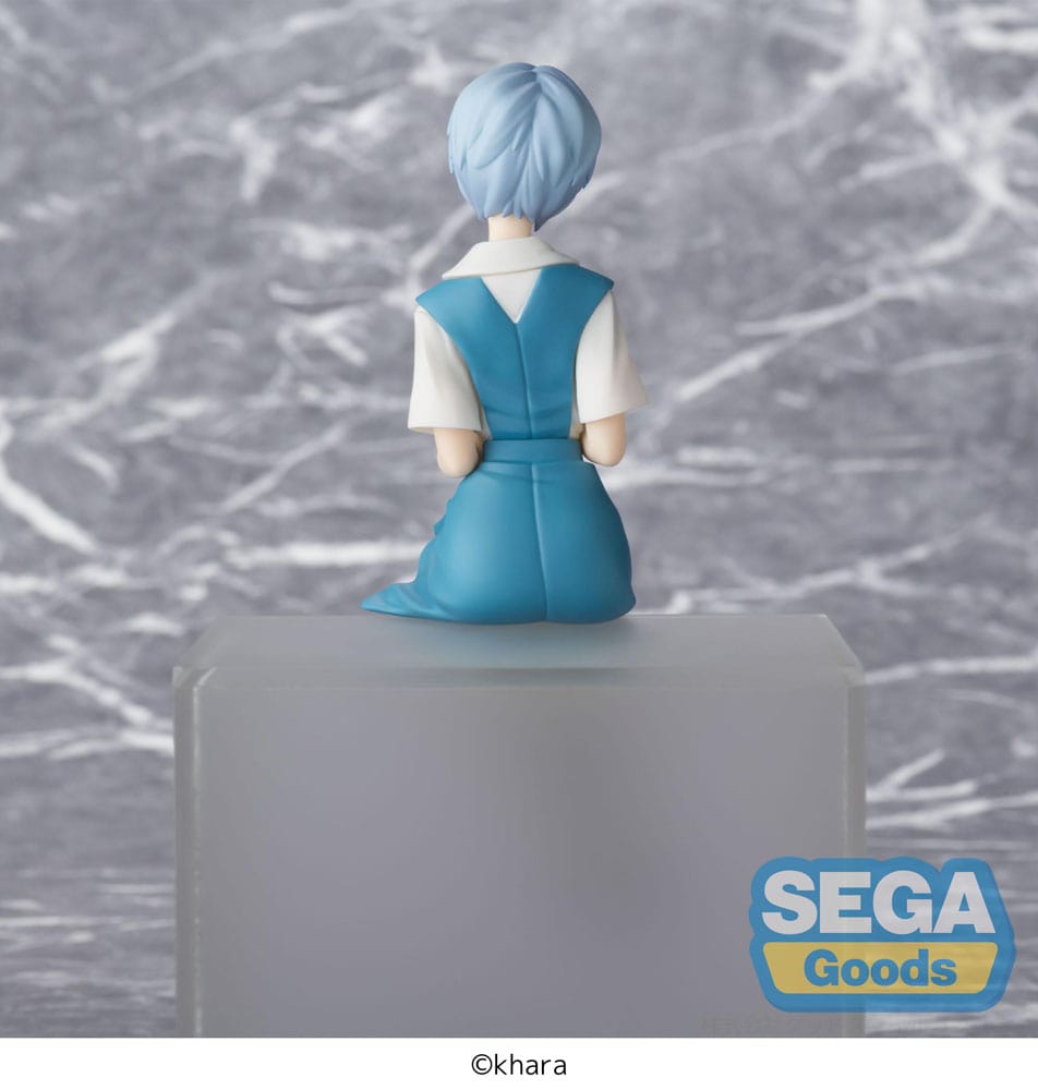 Rebuild of Evangelion PM Perching PVC Statue Rei Ayanami 14 cm Prizefiguren Yokina