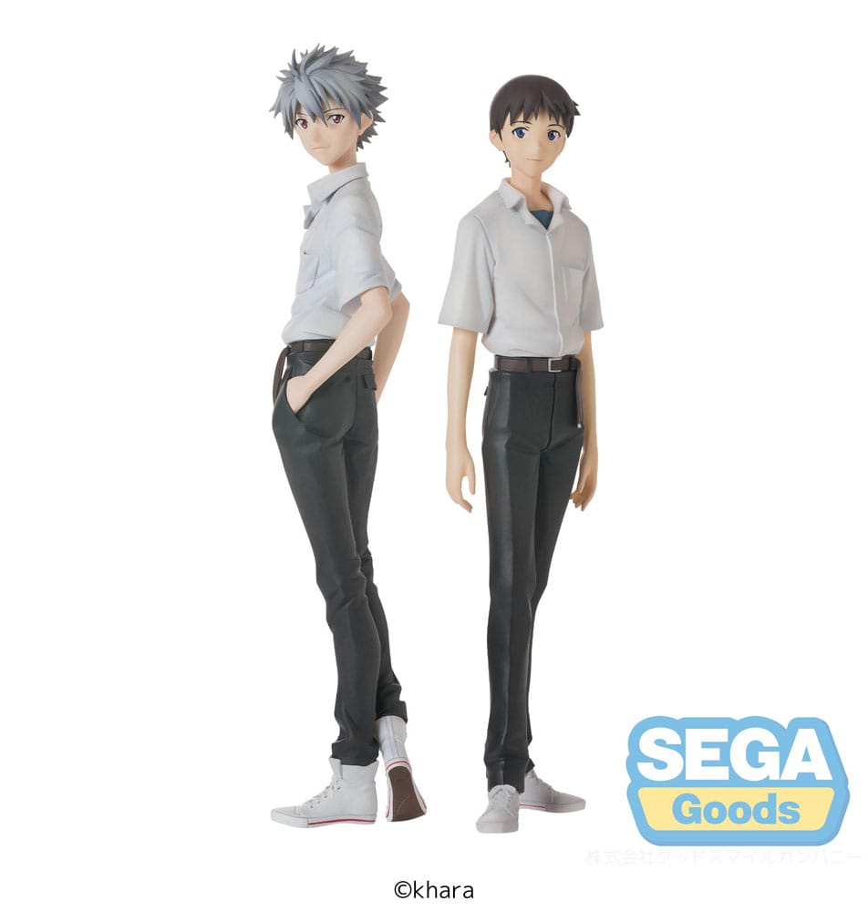 Rebuild of Evangelion High Premium PVC Statue Shinji Ikari Uniform Ver. 22 cm Prizefiguren Yokina