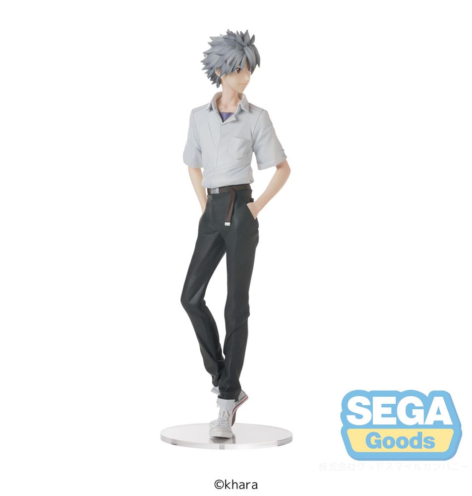 Rebuild of Evangelion High Premium PVC Statue Kaworu Nagisa Uniform Ver. 22 cm Prizefiguren Yokina