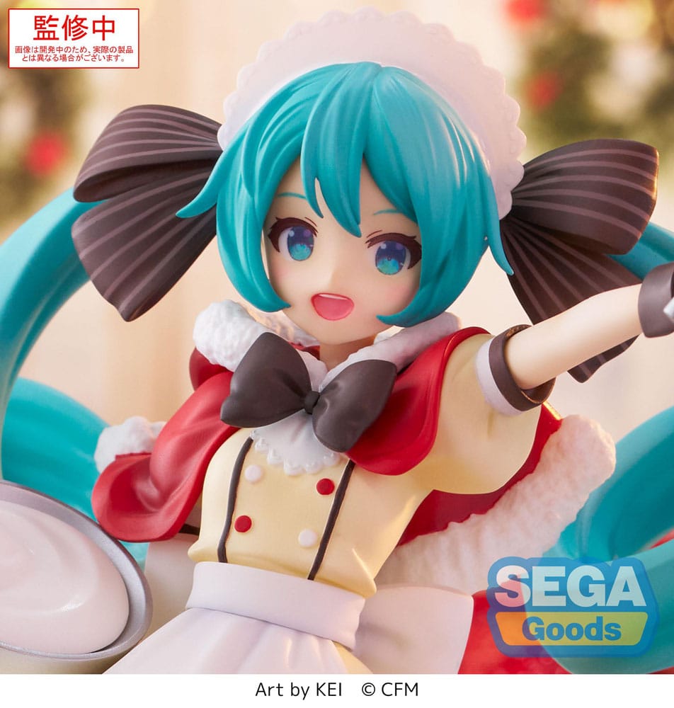 Character Vocal Series 01: Hatsune Miku Luminasta PVC Statue Hatsune Miku Christmas 2025 20 cm Prizefiguren Yokina