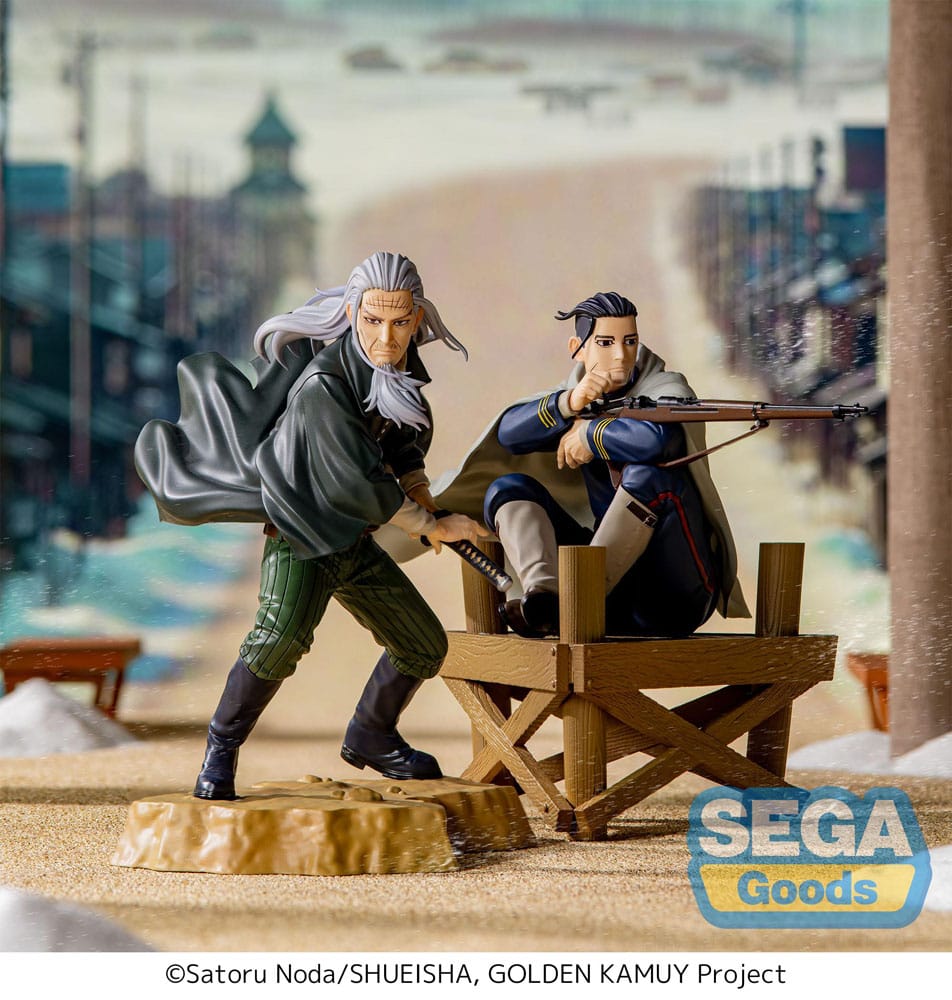 Golden Kamuy Xross Link Anime PVC Statue Toshizo Hijikata 13 cm Prizefiguren Yokina
