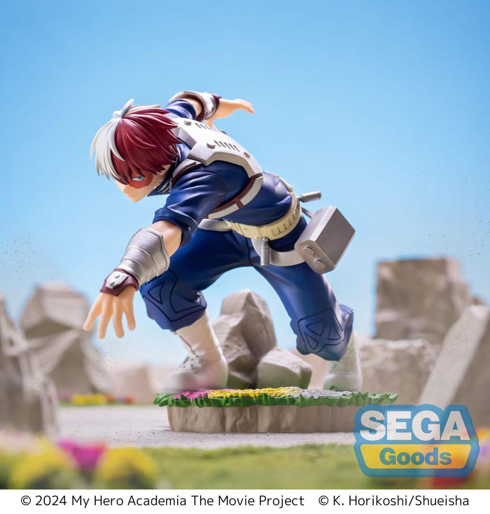 My Hero Academia: You´re Next Xross Link Anime PVC Statue Shoto Todoroki 12 cm Prizefiguren Yokina