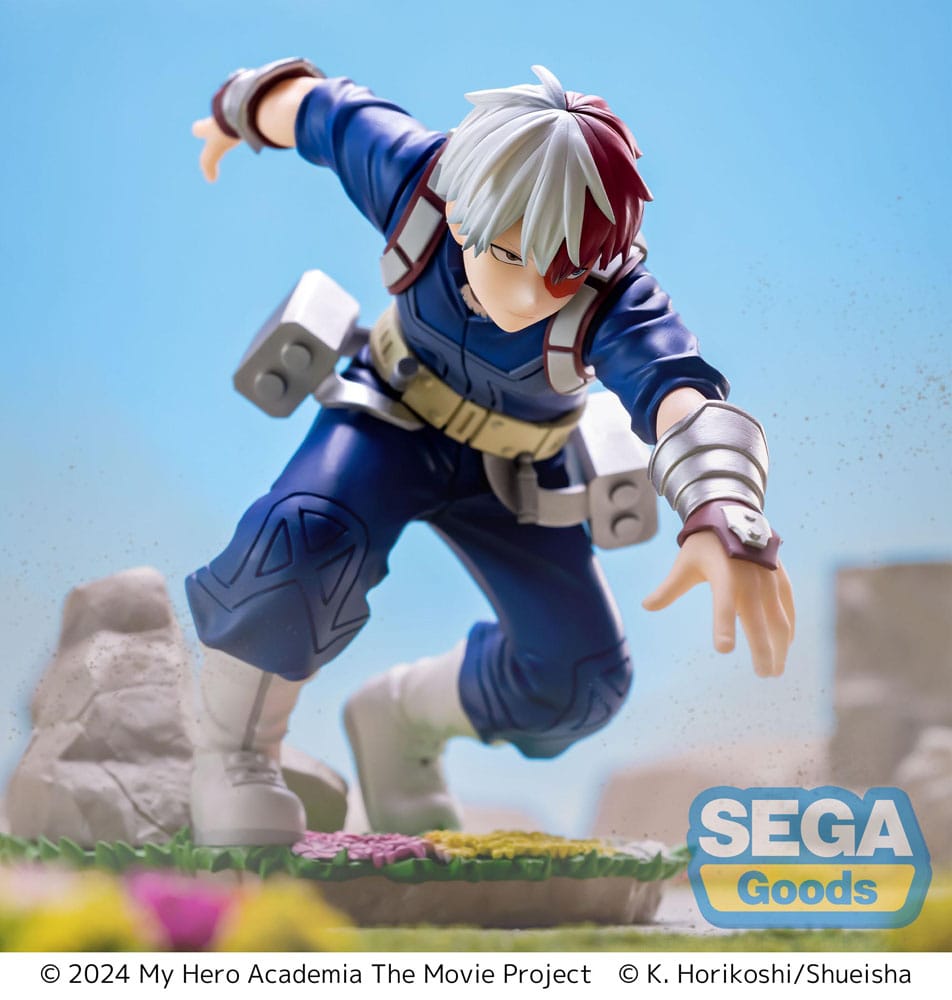 My Hero Academia: You´re Next Xross Link Anime PVC Statue Shoto Todoroki 12 cm Prizefiguren Yokina