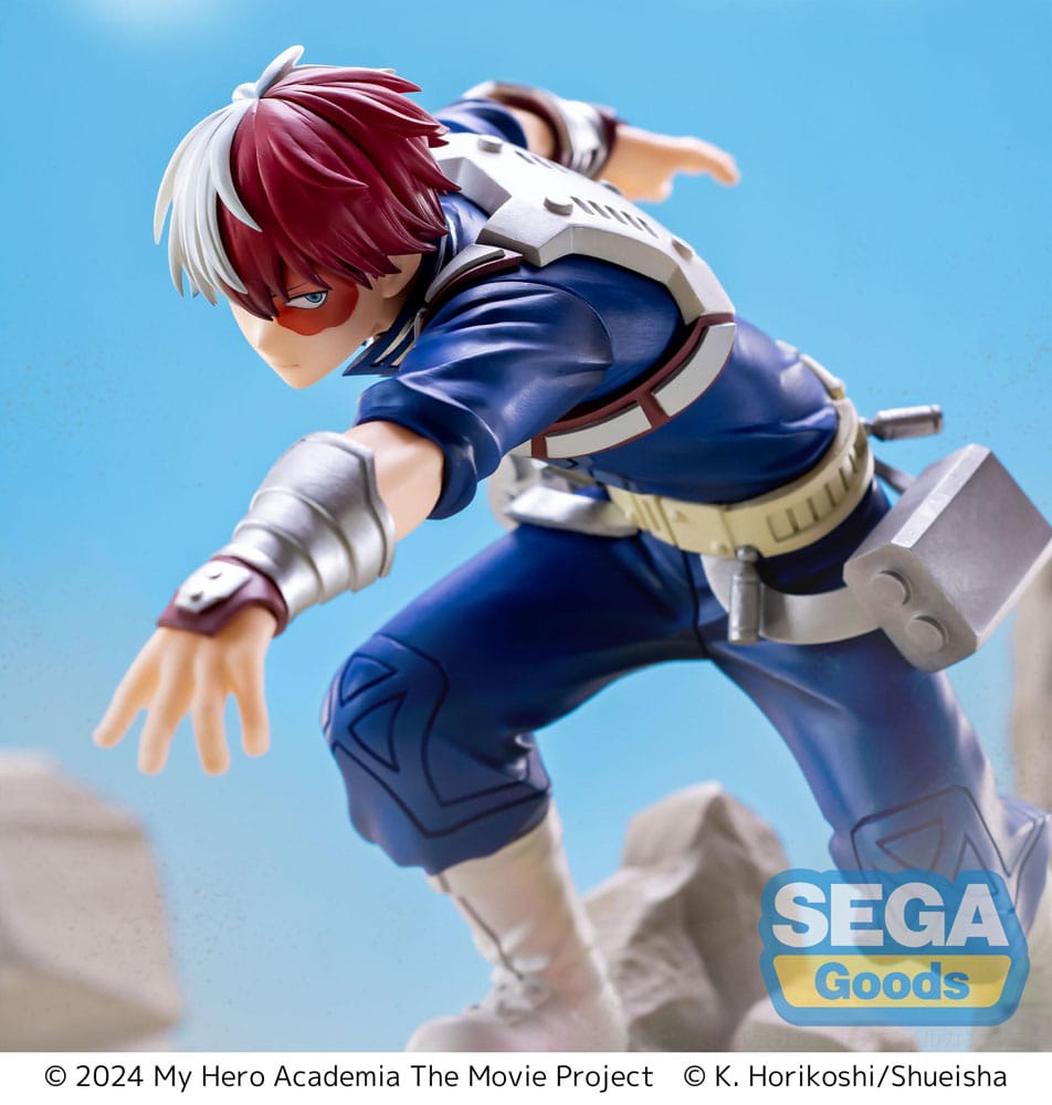 My Hero Academia: You´re Next Xross Link Anime PVC Statue Shoto Todoroki 12 cm Prizefiguren Yokina